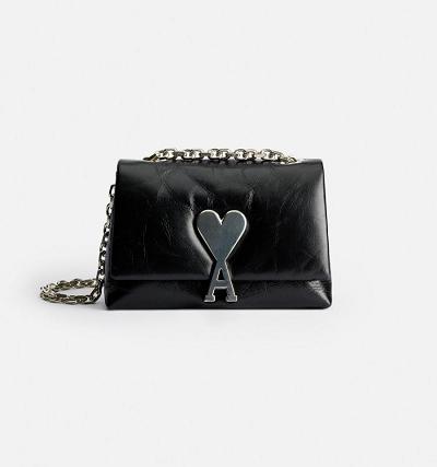 Ami Paris Mini Voulez-Vous Bags Black | ami-NZ626