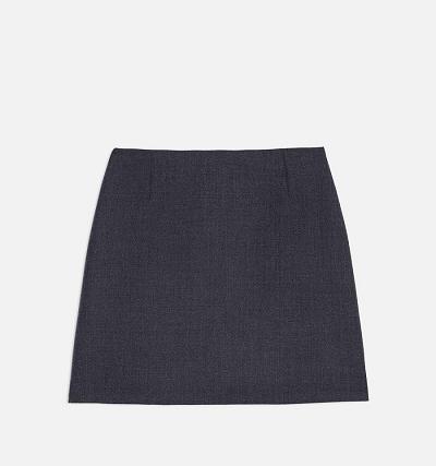 Ami Paris Mini Women's Suits Grey | ami-NZ184