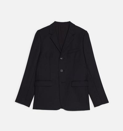 Ami Paris Three Buttons Men's Suits Black | ami-NZ120